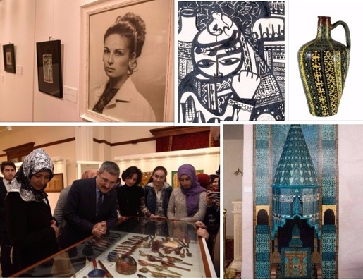 Retrospektif Sergisi açıldı